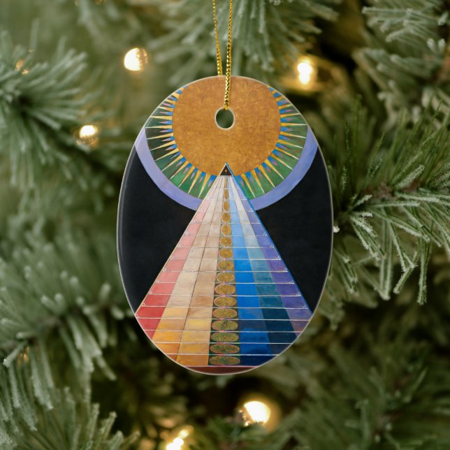 Adorno De Cerámica Altarear 1 | Hilma af Klint | (Árbol)