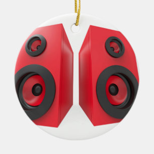 Adorno De Cerámica Altavoces estéreo