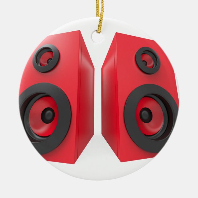 Adorno De Cerámica Altavoces estéreo (Frente)