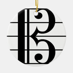 Adorno De Cerámica Alto Clef