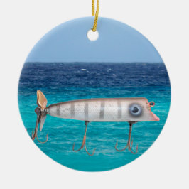 Adorno De Cerámica Alusión pesquera "Otro buen año de pesca"