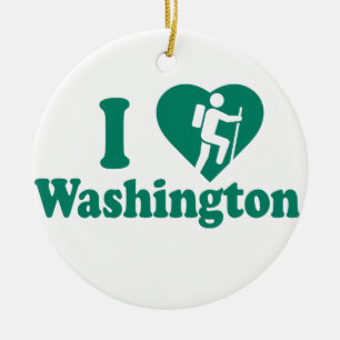 Adorno De Cerámica Alza Washington