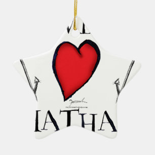 Adorno De Cerámica amamos el chatham