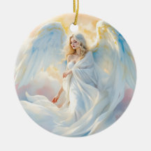 Amanecer celeste - Ángel de la paz y la luz