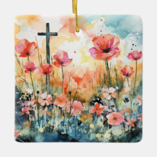 Adorno De Cerámica Amanecer de Pascua