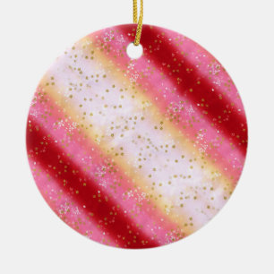 Adorno De Cerámica Amanecer del Sakura Rosa de Caída