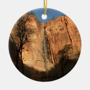 Adorno De Cerámica Amanecer en el sendero Camina Riverside en Zion