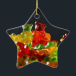 Adorno De Cerámica Amantes gomosos del oso<br><div class="desc">Diseño lindo y dulce con los amantes gomosos del oso. Regalo perfecto para usted,  su amado y ésos buscando algo único.</div>