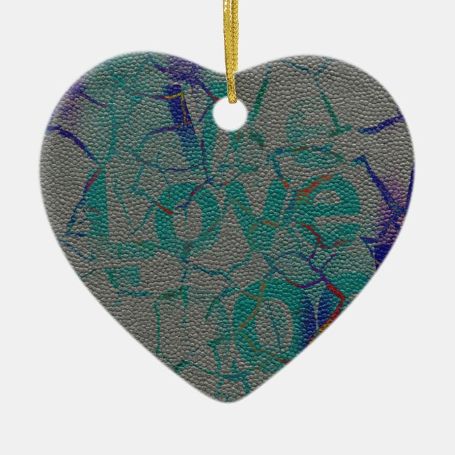 Adorno De Cerámica Amar (Frente)