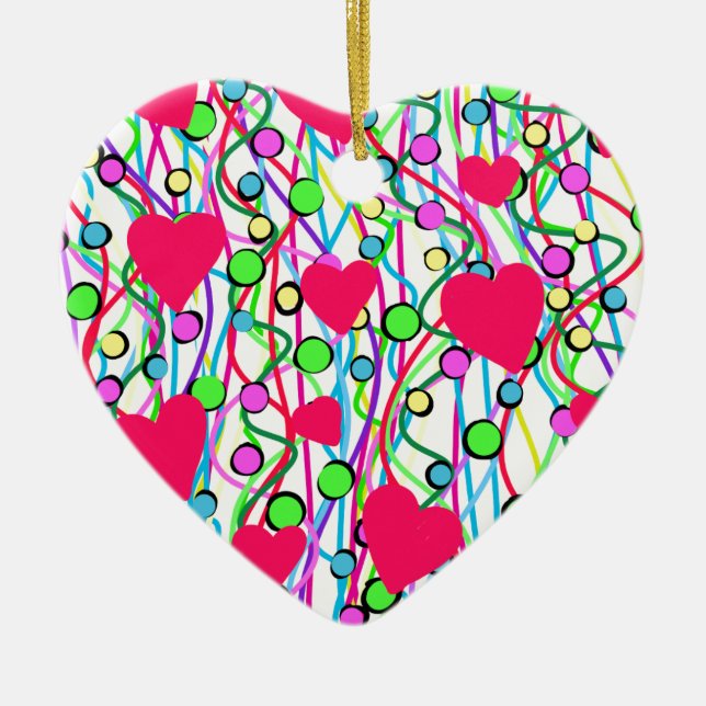 Adorno De Cerámica Amar (Frente)