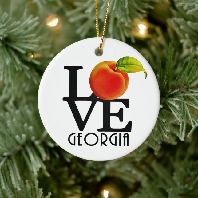 Adorno De Cerámica AMAR A Georgia (Árbol)