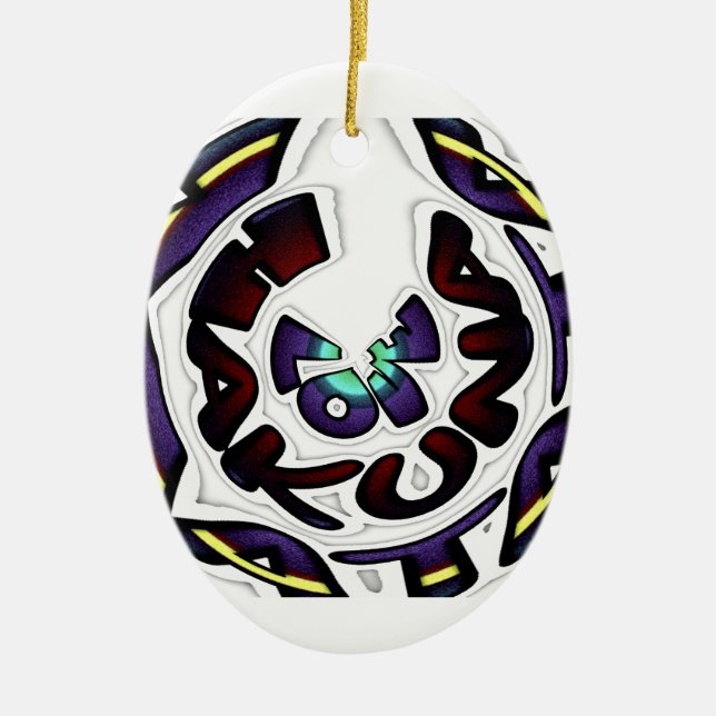 Adorno De Cerámica Amar a Hakuna Matata encantadores regalos (Frente)