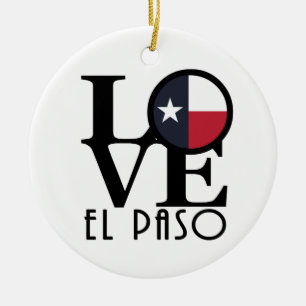 Adorno De Cerámica AMAR El Paso