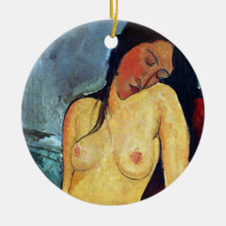 Adorno De Cerámica Amedeo Modigliani - Mujer sentada