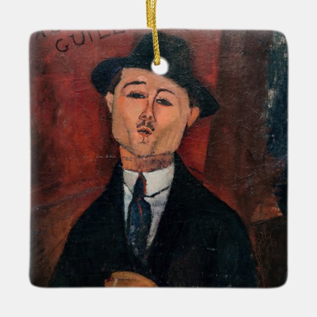 Adorno De Cerámica Amedeo Modigliani - Paul Guillaume, Novo Pilota (Anverso)