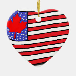 Adorno De Cerámica Americano canadiense
