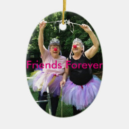 Adorno De Cerámica Amigos + Tutus = Tiempos divertidos
