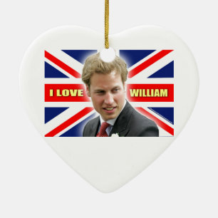 Adorno De Cerámica Amo a William