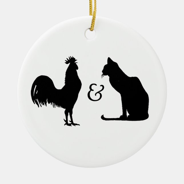 Adorno De Cerámica Amo ambos (Frente)