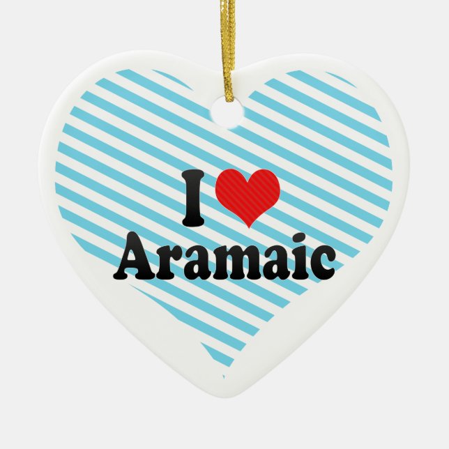 Adorno De Cerámica Amo Aramaic (Frente)