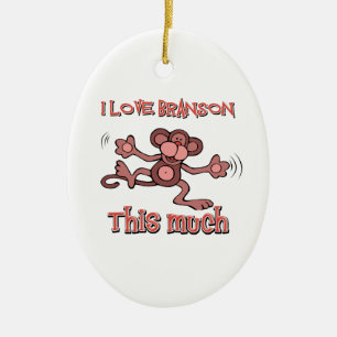 Adorno De Cerámica Amo BRANSON este mucho