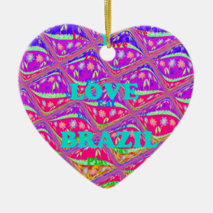 Adorno De Cerámica Amo Brasil.png