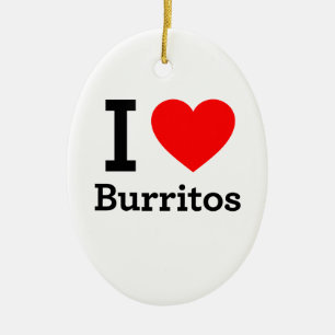 Adorno De Cerámica Amo Burritos
