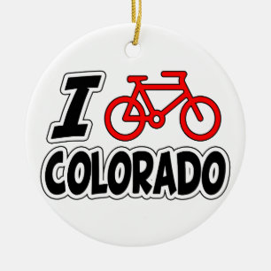 Adorno De Cerámica Amo el completar un ciclo de Colorado
