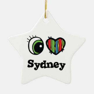 Adorno De Cerámica Amo (el corazón) Sydney