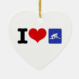 Adorno De Cerámica Amo el encresparme