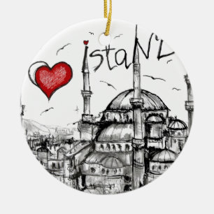 Adorno De Cerámica Amo Estambul