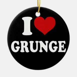 Adorno De Cerámica Amo Grunge