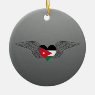 Adorno De Cerámica Amo Jordania - alas