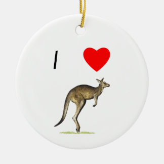Adorno De Cerámica Amo KangaROOS (2)