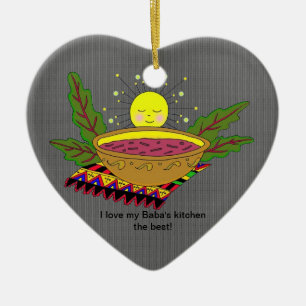 Adorno De Cerámica Amo la cocina de mi bizcocho borracho