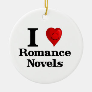 Adorno De Cerámica Amo las novelas románticas