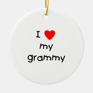 Adorno De Cerámica Amo mi Grammy