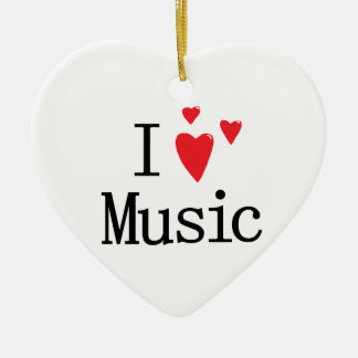 Adorno De Cerámica Amo música