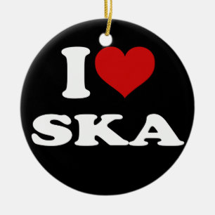 Adorno De Cerámica Amo Ska