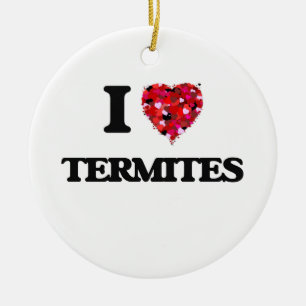 Adorno De Cerámica Amo termitas