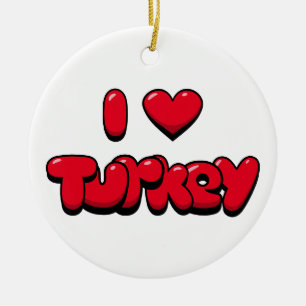 Adorno De Cerámica Amo Turquía