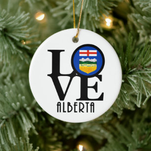 Adorno De Cerámica AMOR Alberta Canadá
