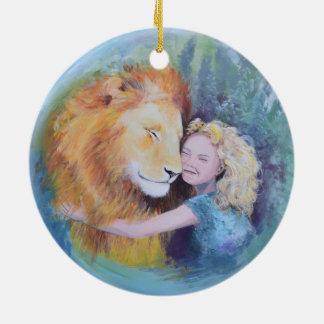 Adorno De Cerámica Amor Aslan