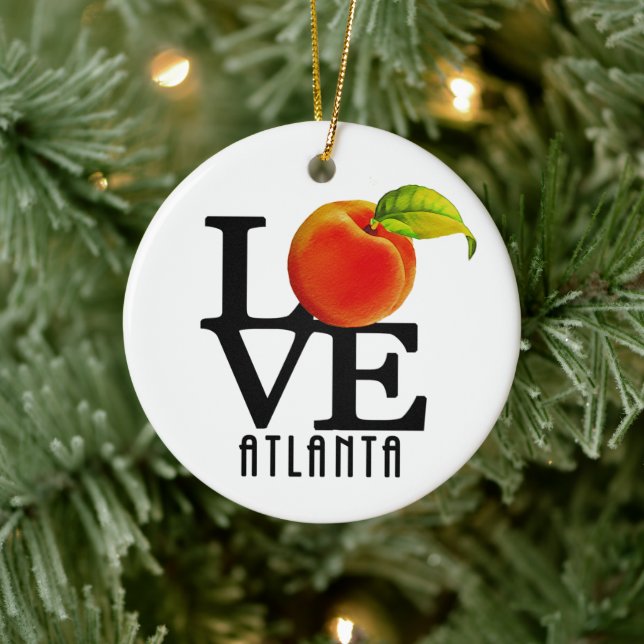 Adorno De Cerámica AMOR Atlanta Georgia (Árbol)