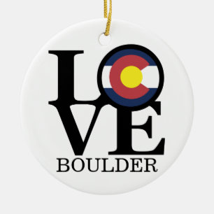 Adorno De Cerámica AMOR Boulder CO