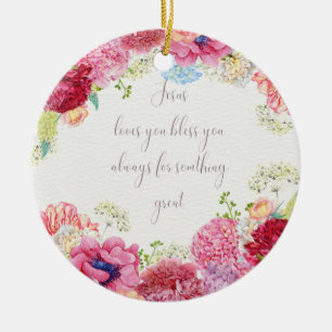 Adorno De Cerámica Amor de Dios