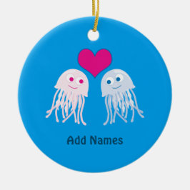 Adorno De Cerámica Amor de Medusas