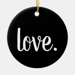 Adorno De Cerámica AMOR DE moda. guión