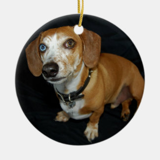 Adorno De Cerámica Amor del Dachshund