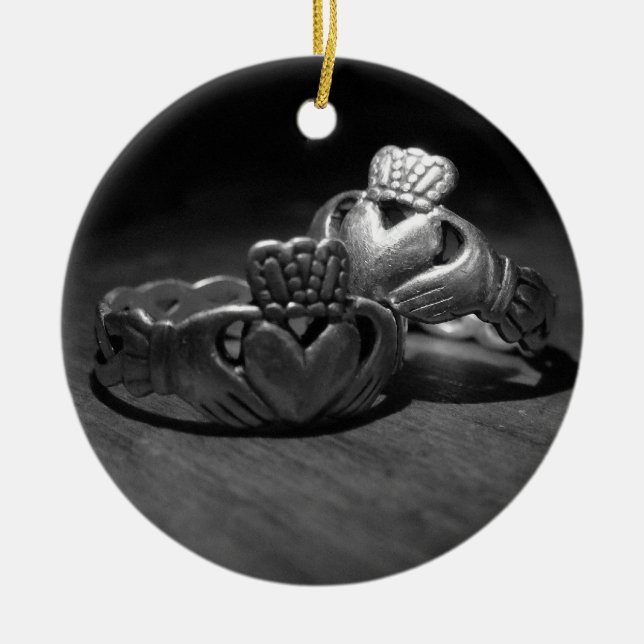 Adorno De Cerámica Amor irlandés (Frente)